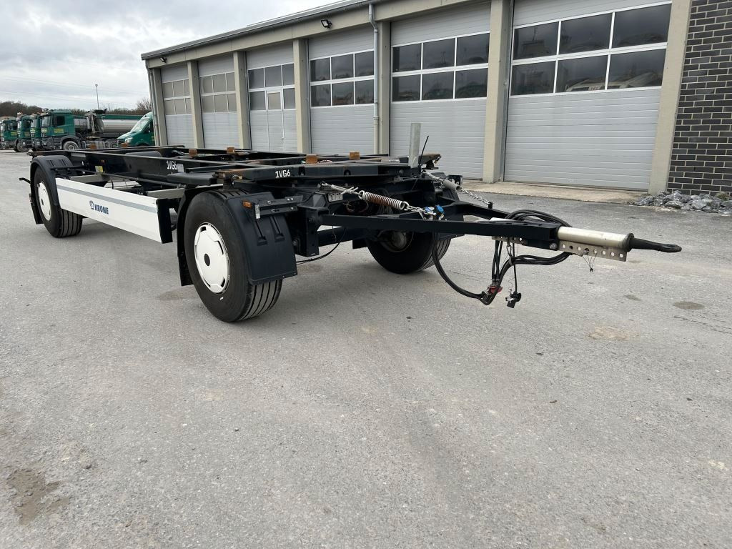 Krone 2 Achswechselfahrgestell, Typ: AZW 18 eL3B9 - Контейнеровоз/ Змінний кузов причіп: фото 2 Krone 2 Achswechselfahrgestell, Typ: AZW 18 eL3B9 - Контейнеровоз/ Змінний кузов причіп: фото 2