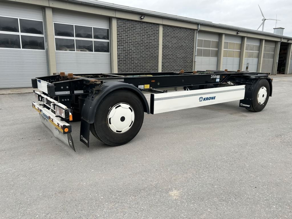 Krone 2 Achswechselfahrgestell, Typ: AZW 18 eL3B9 - Контейнеровоз/ Змінний кузов причіп: фото 5 Krone 2 Achswechselfahrgestell, Typ: AZW 18 eL3B9 - Контейнеровоз/ Змінний кузов причіп: фото 5
