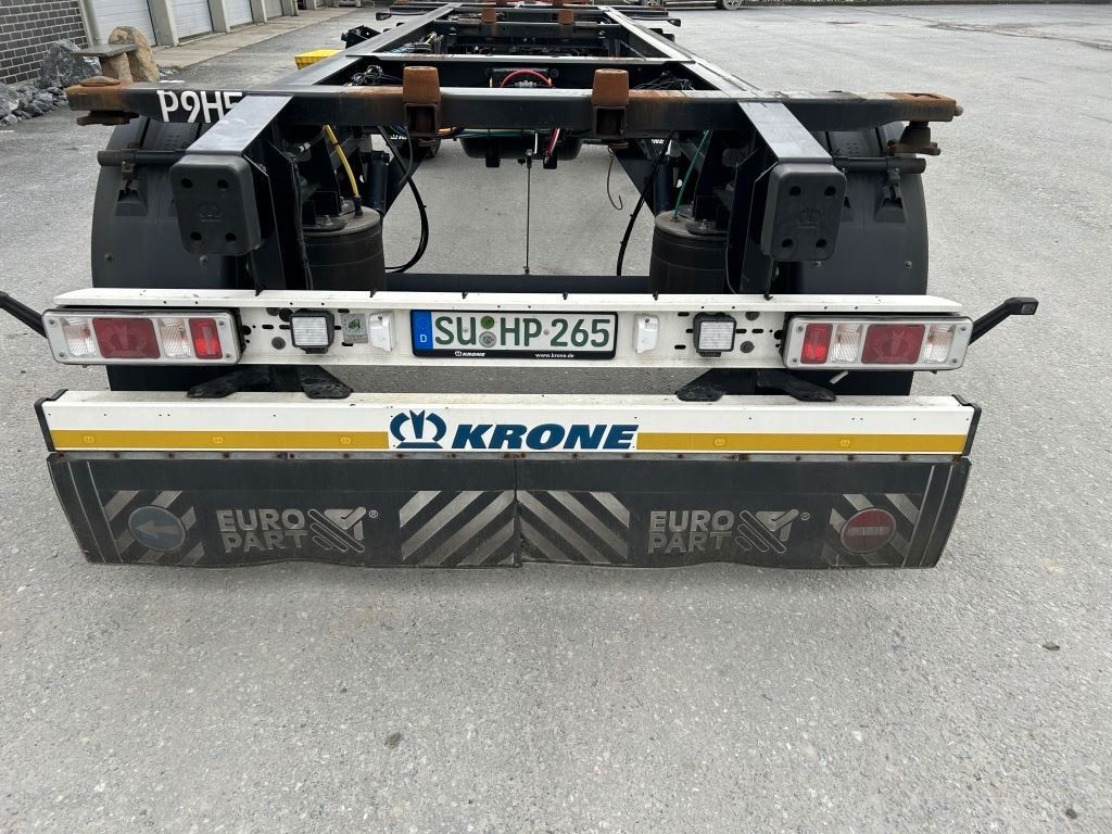 Новий Контейнеровоз/ Змінний кузов причіп Krone 2 Achswechselfahrgestell, Typ: MAXI AZW 18 eL3B7: фото 8