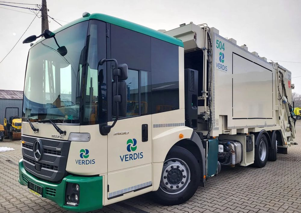 Mercedes-Benz Econic 2630 dwukomorowa - Сміттєвози: фото 1 Mercedes-Benz Econic 2630 dwukomorowa - Сміттєвози: фото 1