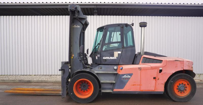 Linde H 160 D/1200 1401 - Дизельний навантажувач: фото 4 Linde H 160 D/1200 1401 - Дизельний навантажувач: фото 4