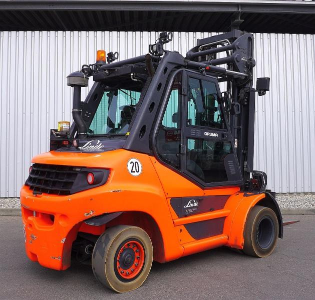 Linde H 80 D/600 EVO 396-03 - Дизельний навантажувач: фото 2 Linde H 80 D/600 EVO 396-03 - Дизельний навантажувач: фото 2