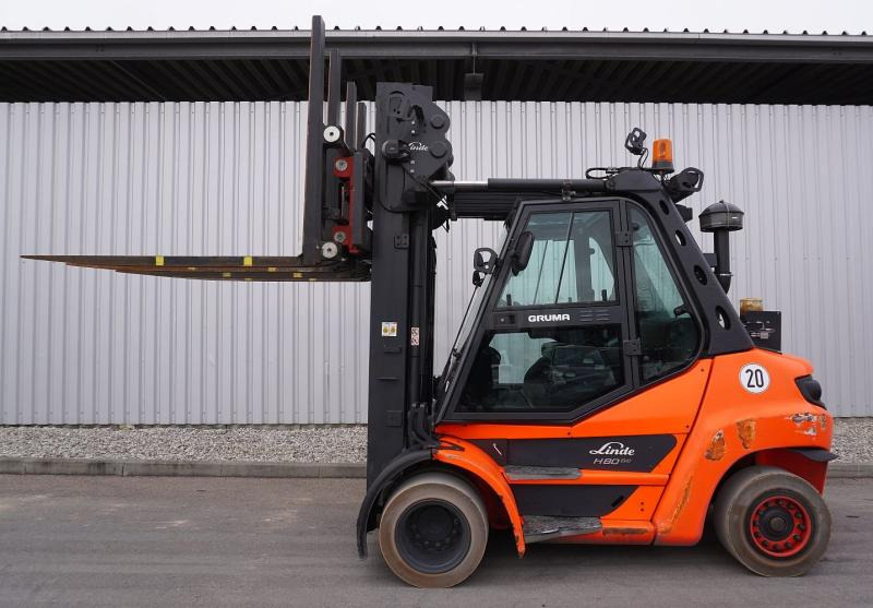 Linde H 80 D/600 EVO 396-03 - Дизельний навантажувач: фото 4 Linde H 80 D/600 EVO 396-03 - Дизельний навантажувач: фото 4