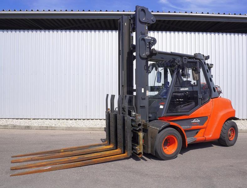 Linde H 80 T/900 EVO 396-03 - Газовий навантажувач: фото 1 Linde H 80 T/900 EVO 396-03 - Газовий навантажувач: фото 1