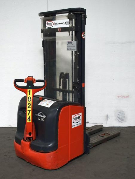 Linde L 16 i 372 - Штабелер: фото 1 Linde L 16 i 372 - Штабелер: фото 1