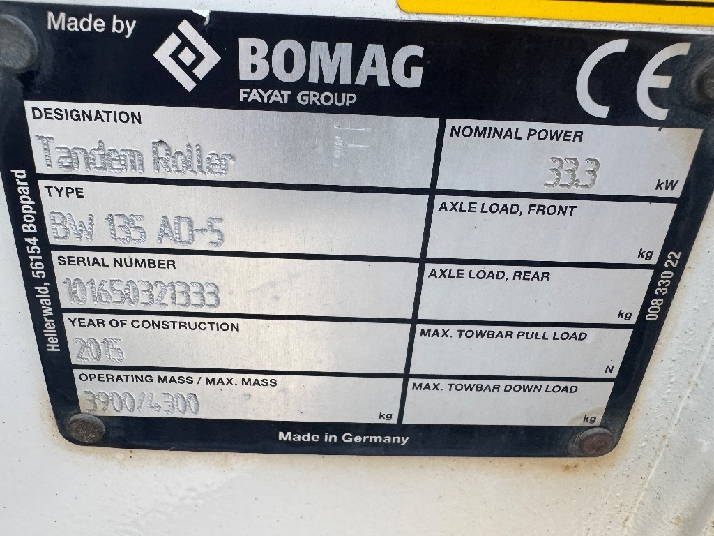 Bomag BW 125 AD-5 - Дорожній каток: фото 5 Bomag BW 125 AD-5 - Дорожній каток: фото 5