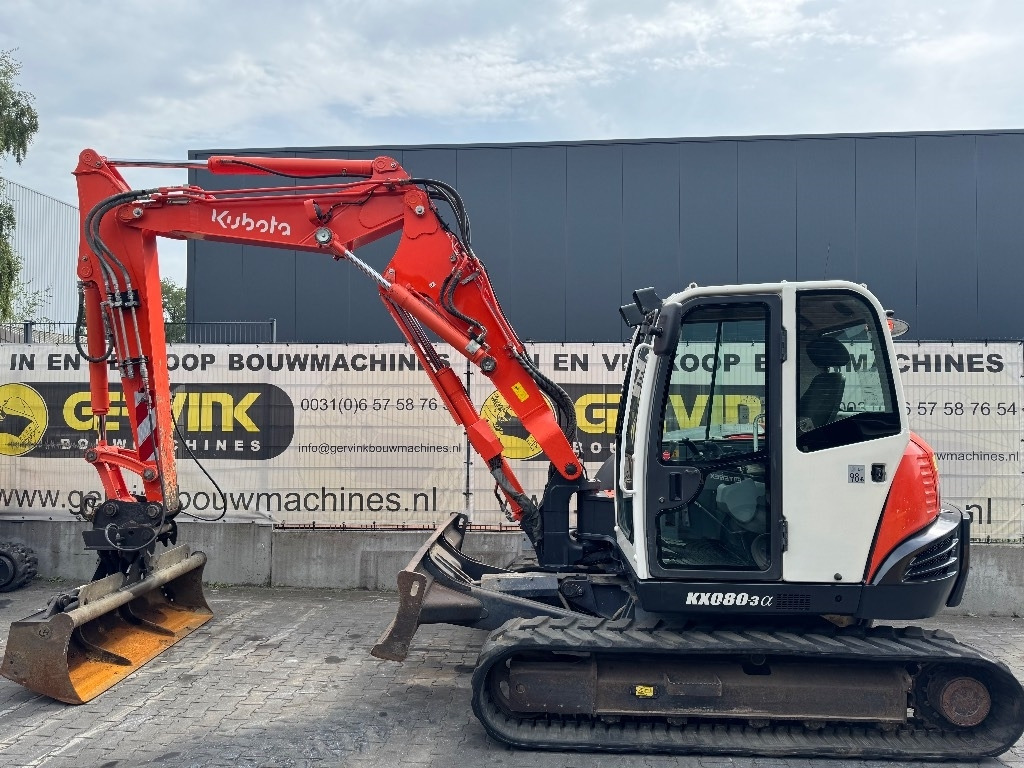 Kubota KX 080-3 A - Міні-екскаватор: фото 2 Kubota KX 080-3 A - Міні-екскаватор: фото 2