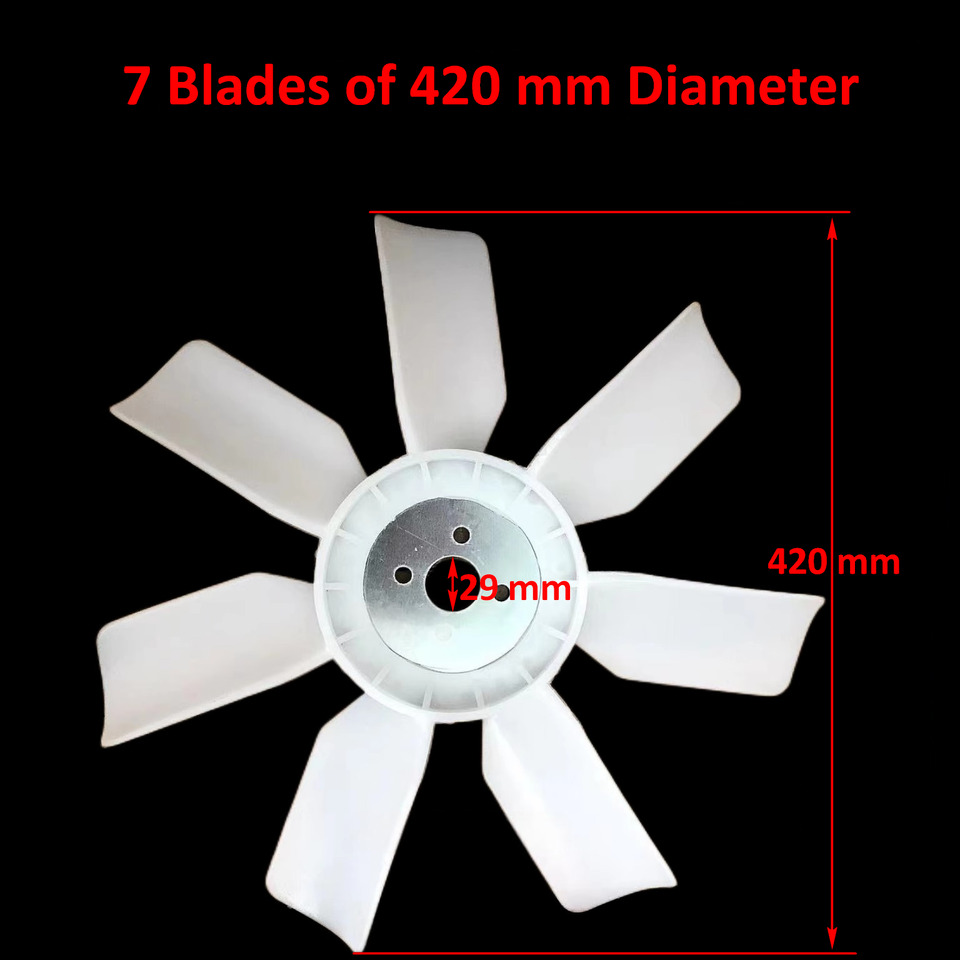 Qingdao Promising Engine Cooling Fan Blade for China Loader - Вентилятор в категорії Колісні навантажувачі: фото 3 Qingdao Promising Engine Cooling Fan Blade for China Loader - Вентилятор в категорії Колісні навантажувачі: фото 3