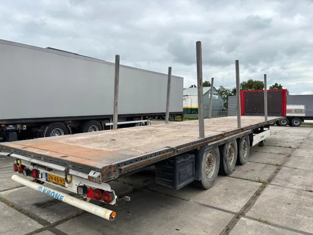 Krone SD Flatbed met rongen 41 ton standard chassis - Бортовий напівпричіп/ Платформа: фото 5 Krone SD Flatbed met rongen 41 ton standard chassis - Бортовий напівпричіп/ Платформа: фото 5