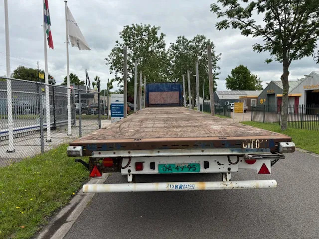 Krone SD Flatbed met rongen 41 ton standard chassis - Бортовий напівпричіп/ Платформа: фото 5 Krone SD Flatbed met rongen 41 ton standard chassis - Бортовий напівпричіп/ Платформа: фото 5