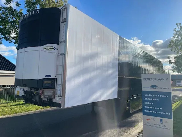 Van Eck UT-3B Steering axle 260 cm insteek Frigo carrier vector UT-3B H= 260 W= 250cm - Рефрижератор напівпричіп: фото 1 Van Eck UT-3B Steering axle 260 cm insteek Frigo carrier vector UT-3B H= 260 W= 250cm - Рефрижератор напівпричіп: фото 1