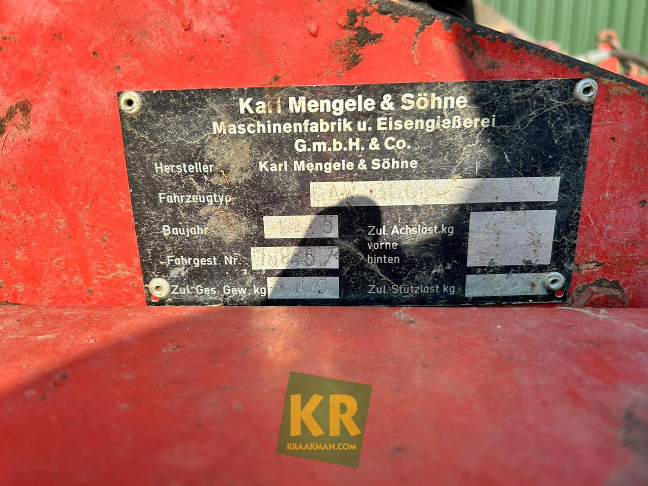 Overig Mengele - Самозавантажувальний причіп: фото 3 Overig Mengele - Самозавантажувальний причіп: фото 3