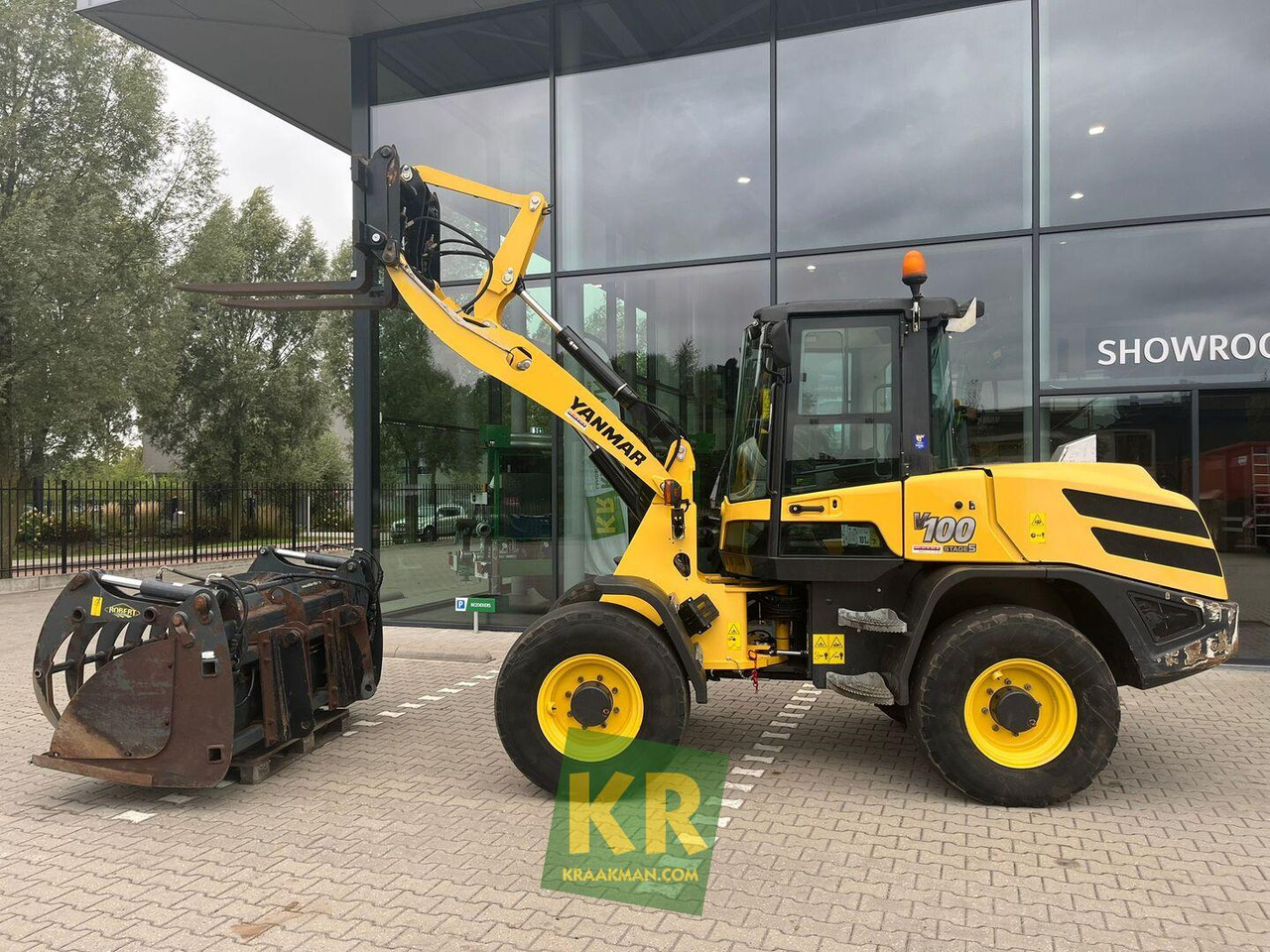 Yanmar V100 shovel - Колісний навантажувач: фото 2 Yanmar V100 shovel - Колісний навантажувач: фото 2