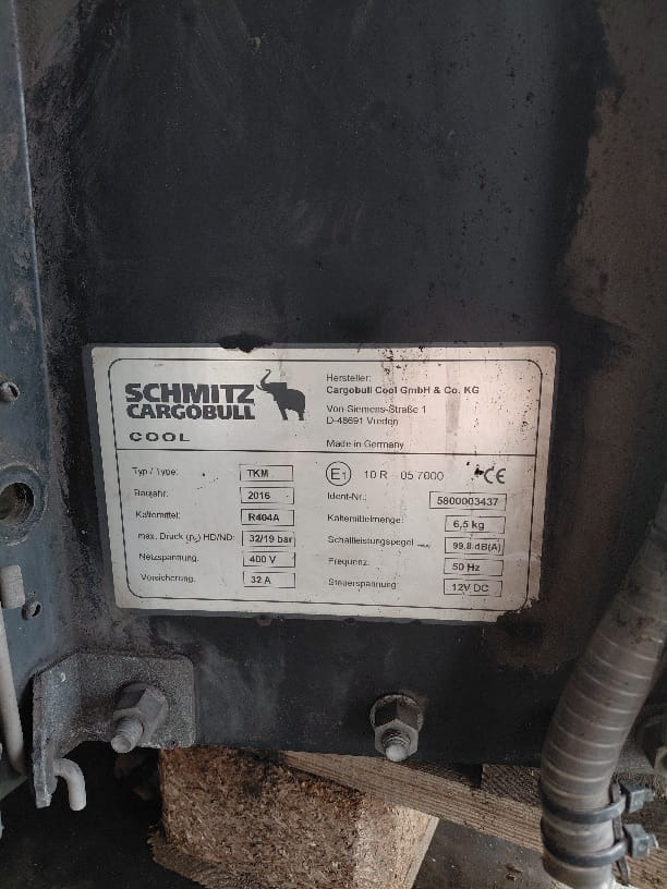 Schmitz -2016 S/N: 5800003437 - Холодильна установка: фото 2 Schmitz -2016 S/N: 5800003437 - Холодильна установка: фото 2