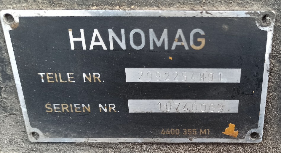 HANOMAG ENGINE PARTS 299 2254 M91 10740063 4400 355 M1 - Двигун та запчастини в категорії Інша техніка: фото 1 HANOMAG ENGINE PARTS 299 2254 M91 10740063 4400 355 M1 - Двигун та запчастини в категорії Інша техніка: фото 1