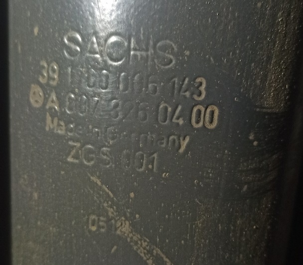 MERCEDES-BENZ Actros MP2 MP3 0073260400 SACHS 131852 - Амортизатори в категорії Вантажівки: фото 2 MERCEDES-BENZ Actros MP2 MP3 0073260400 SACHS 131852 - Амортизатори в категорії Вантажівки: фото 2