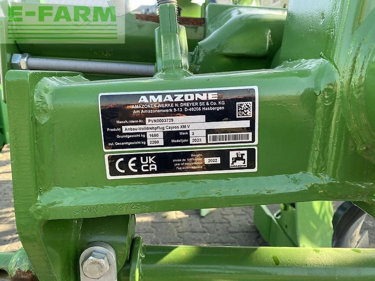 Amazone cayros xm v - Плуг: фото 3 Amazone cayros xm v - Плуг: фото 3