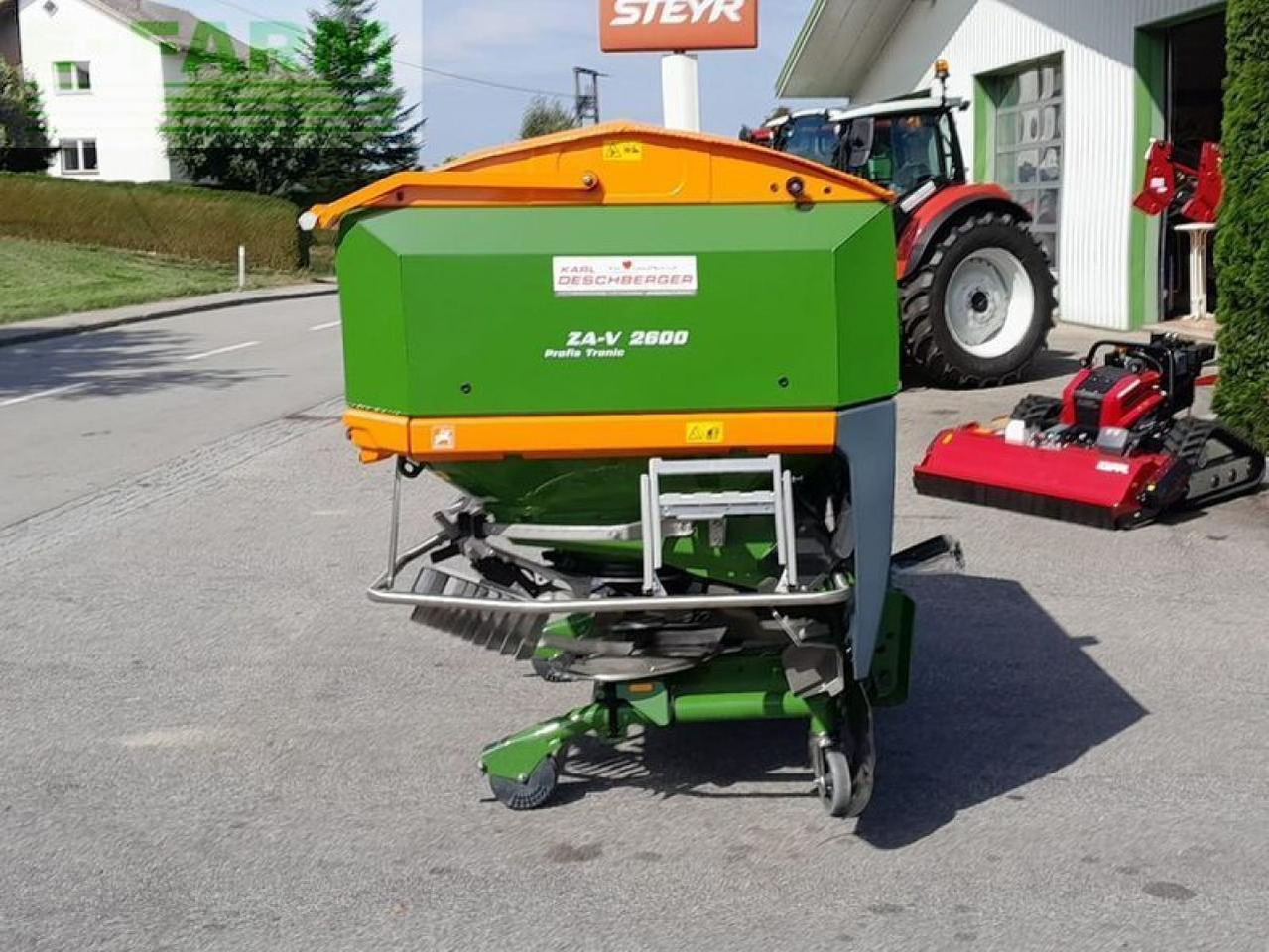 Amazone za-v 2600 profis tronic wiegestreuer - Розкидач добрив: фото 4 Amazone za-v 2600 profis tronic wiegestreuer - Розкидач добрив: фото 4