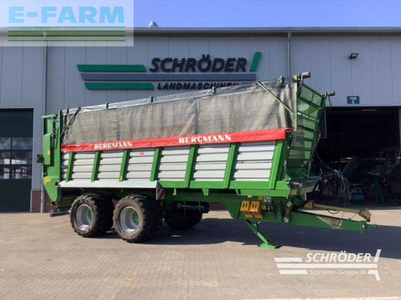 Bergmann htw 45 s - Сільськогосподарський причіп самоскид: фото 1 Bergmann htw 45 s - Сільськогосподарський причіп самоскид: фото 1