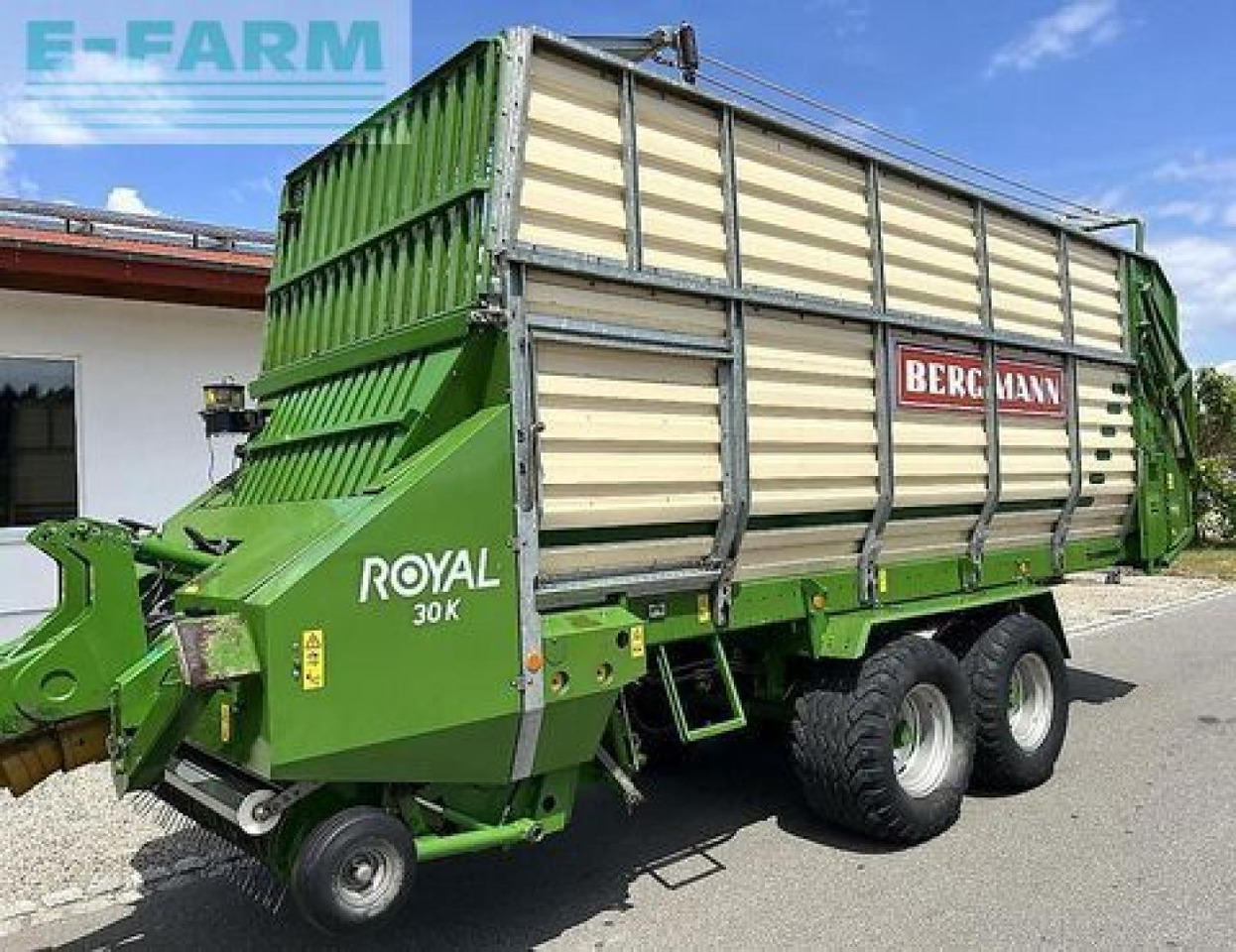 Bergmann royal 30 k mit großem fahrwerk und 16.000 kg zul - Сільськогосподарський причіп самоскид: фото 1 Bergmann royal 30 k mit großem fahrwerk und 16.000 kg zul - Сільськогосподарський причіп самоскид: фото 1