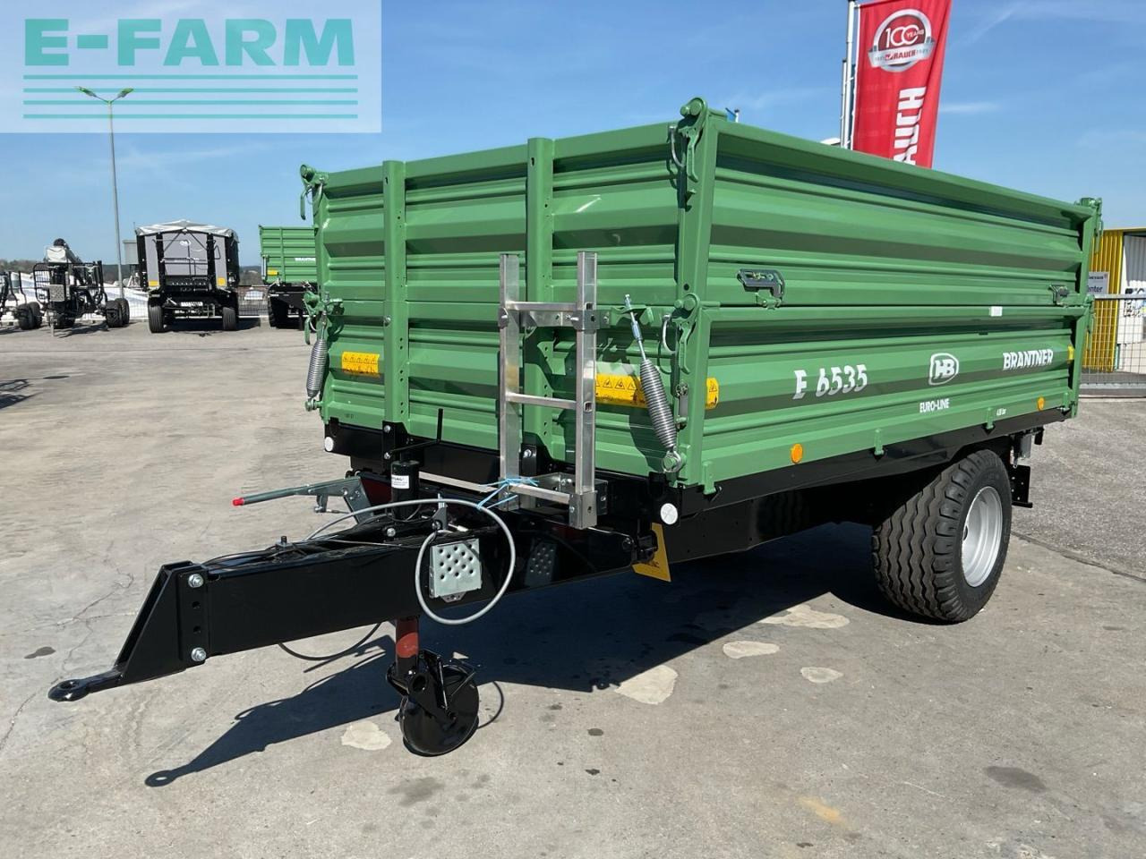 Brantner E 6535 - Сільськогосподарський причіп самоскид: фото 1 Brantner E 6535 - Сільськогосподарський причіп самоскид: фото 1