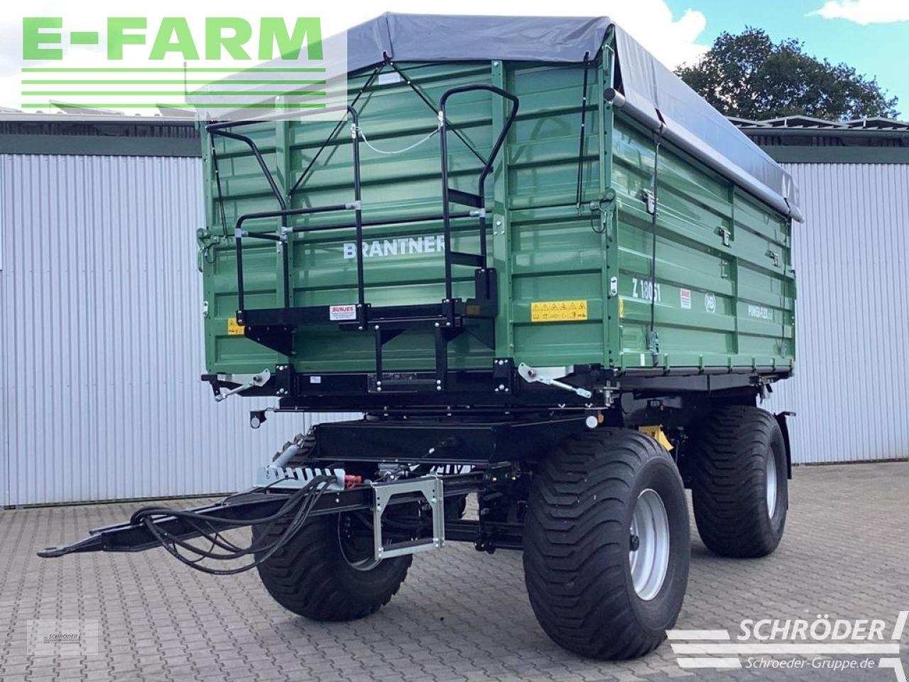Brantner z 18051 xxl - Сільськогосподарський причіп самоскид: фото 1 Brantner z 18051 xxl - Сільськогосподарський причіп самоскид: фото 1
