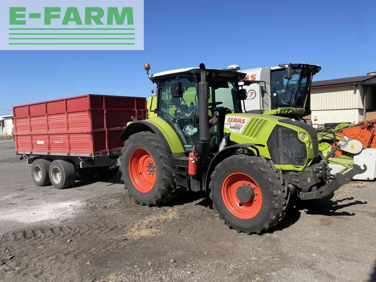 CLAAS ARION 550 CMATIC CMATIC - Трактор: фото 3 CLAAS ARION 550 CMATIC CMATIC - Трактор: фото 3
