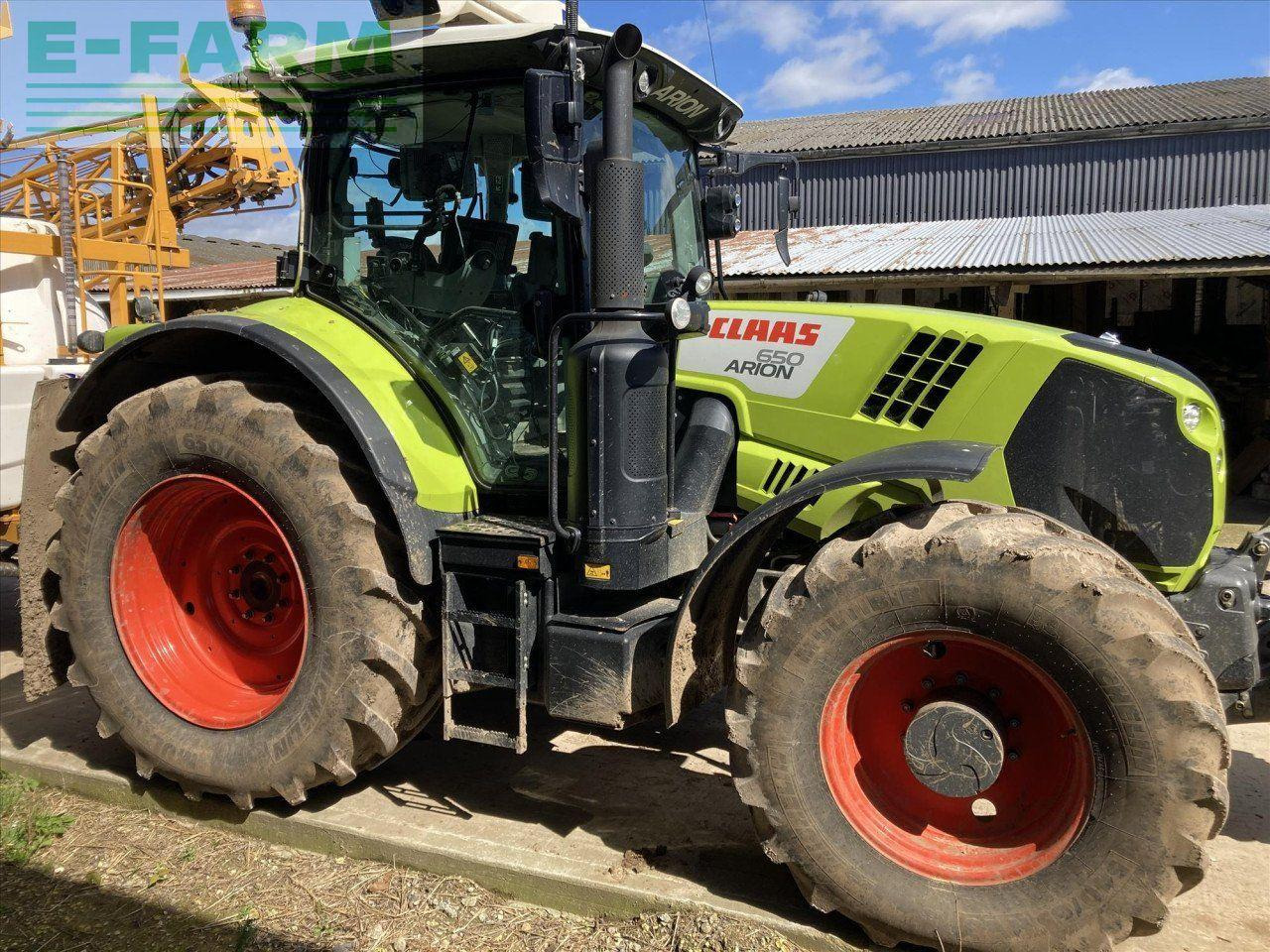 Трактор CLAAS ARION 650: фото 21
