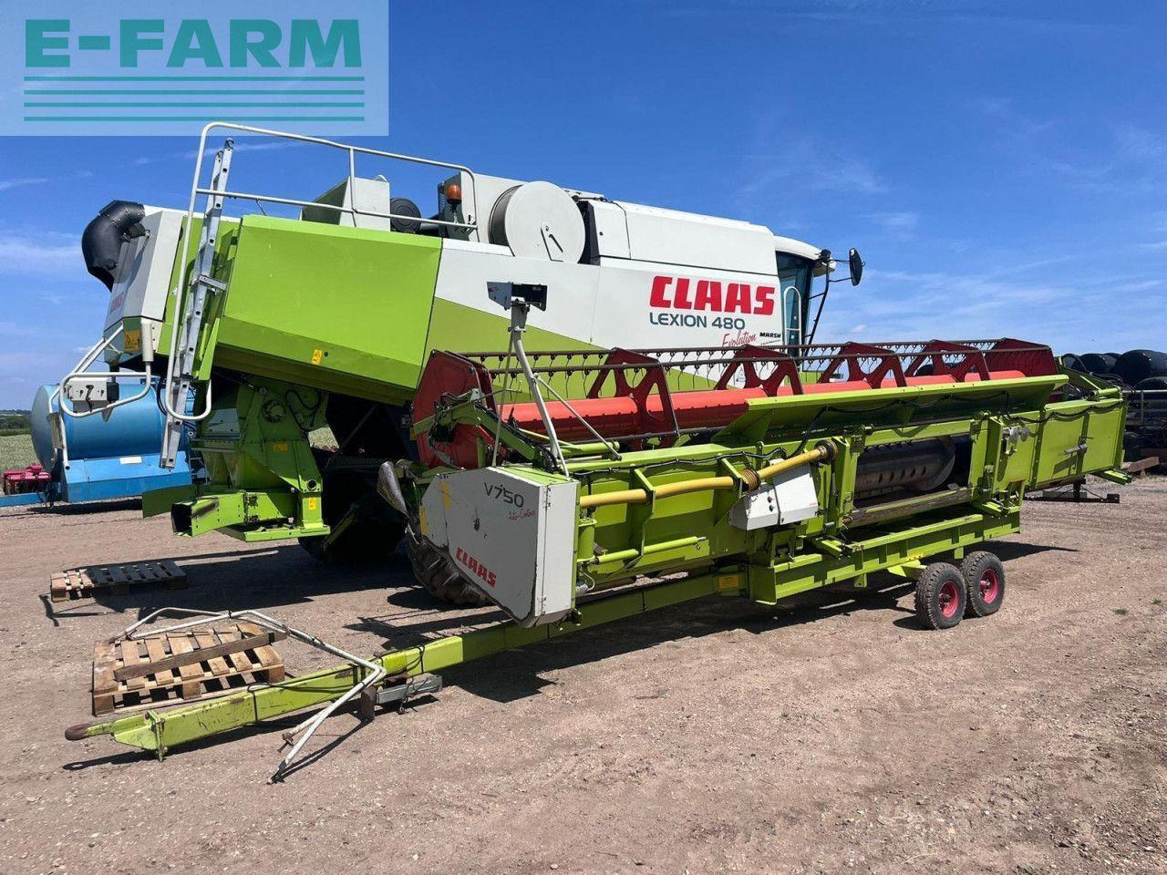 CLAAS LEXION 480 EVOLUTION TT - Зернозбиральний комбайн: фото 2 CLAAS LEXION 480 EVOLUTION TT - Зернозбиральний комбайн: фото 2