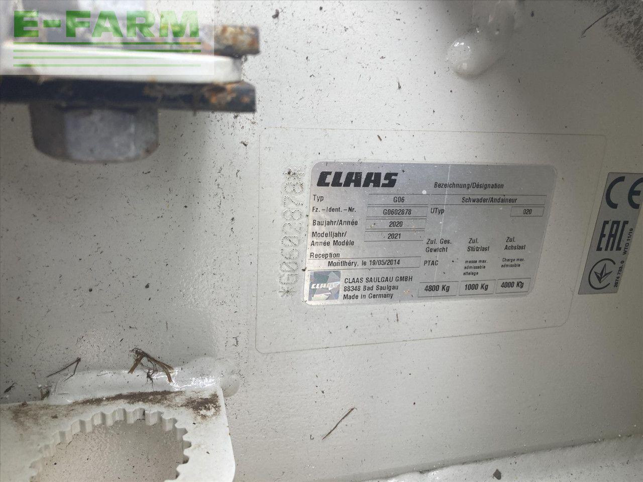 CLAAS LINER 3600 HH - Сіноворушилка: фото 4 CLAAS LINER 3600 HH - Сіноворушилка: фото 4