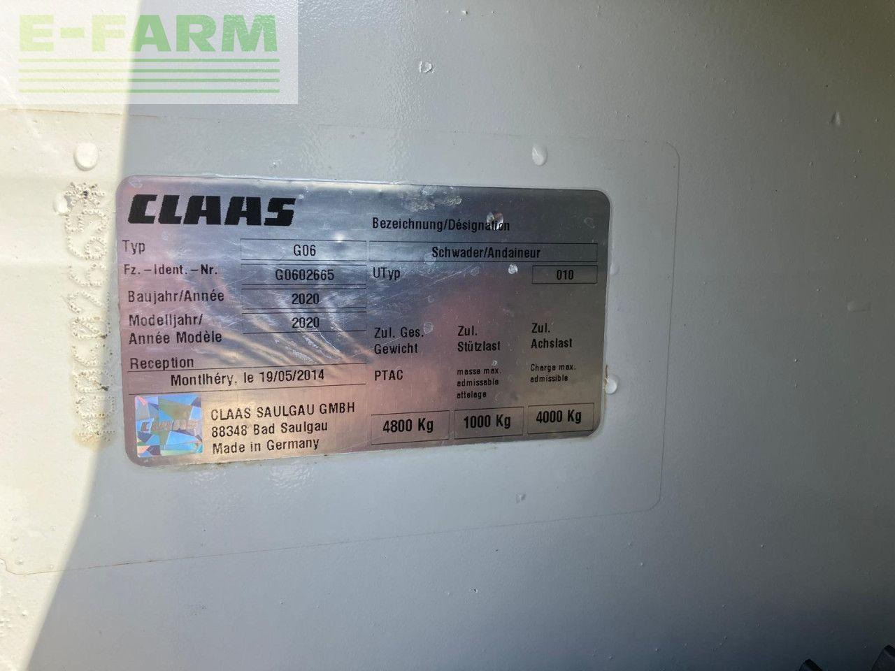 CLAAS LINER 3600 - Сіноворушилка: фото 3 CLAAS LINER 3600 - Сіноворушилка: фото 3