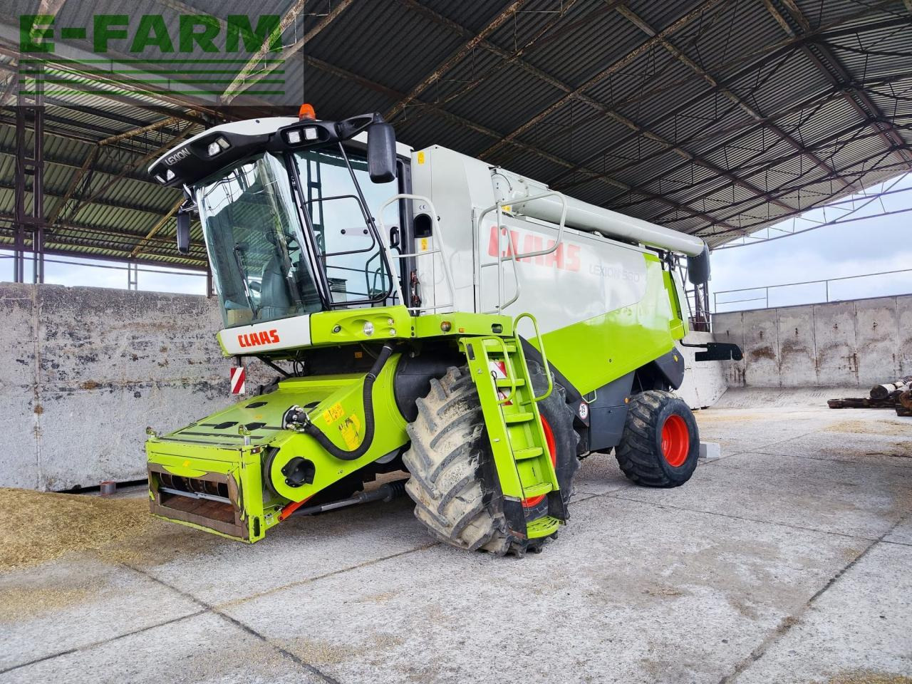 CLAAS Lexion 580 - Зернозбиральний комбайн: фото 1 CLAAS Lexion 580 - Зернозбиральний комбайн: фото 1