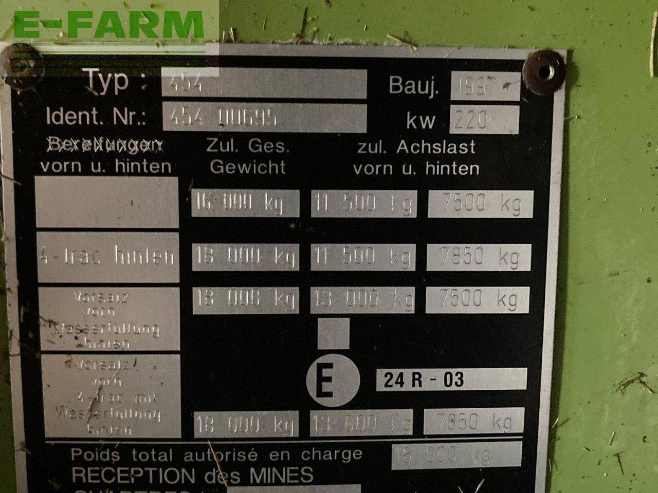 CLAAS USED 1997 LEXION 460 C/W C660 CUTTERBAR (70001118) - Зернозбиральний комбайн: фото 3 CLAAS USED 1997 LEXION 460 C/W C660 CUTTERBAR (70001118) - Зернозбиральний комбайн: фото 3