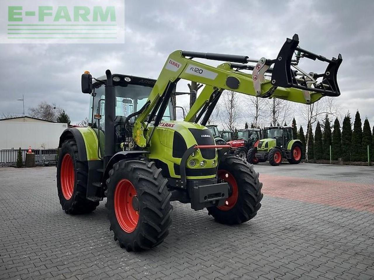 CLAAS ares 617 atz + claas fl120 ATZ - Трактор: фото 3 CLAAS ares 617 atz + claas fl120 ATZ - Трактор: фото 3