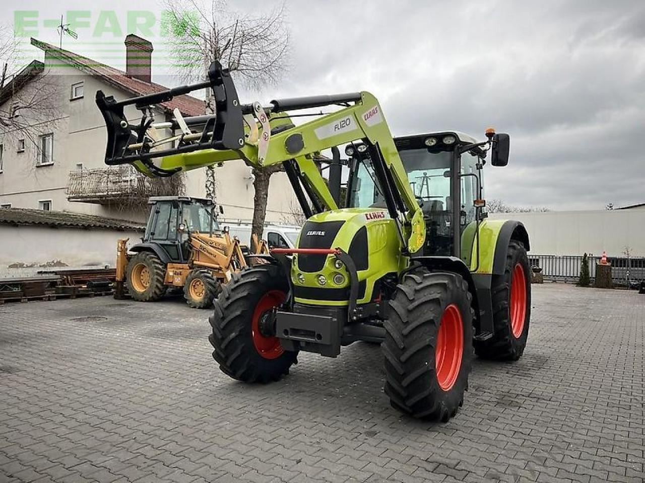 CLAAS ares 617 atz + claas fl120 ATZ - Трактор: фото 2 CLAAS ares 617 atz + claas fl120 ATZ - Трактор: фото 2