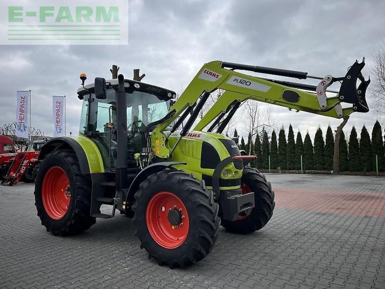 CLAAS ares 617 atz + claas fl120 ATZ - Трактор: фото 4 CLAAS ares 617 atz + claas fl120 ATZ - Трактор: фото 4