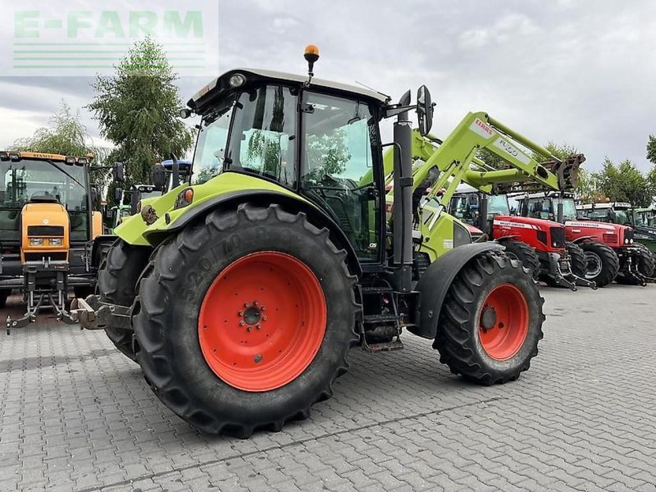 CLAAS arion 420 cis + claas fl100 - Трактор: фото 5 CLAAS arion 420 cis + claas fl100 - Трактор: фото 5