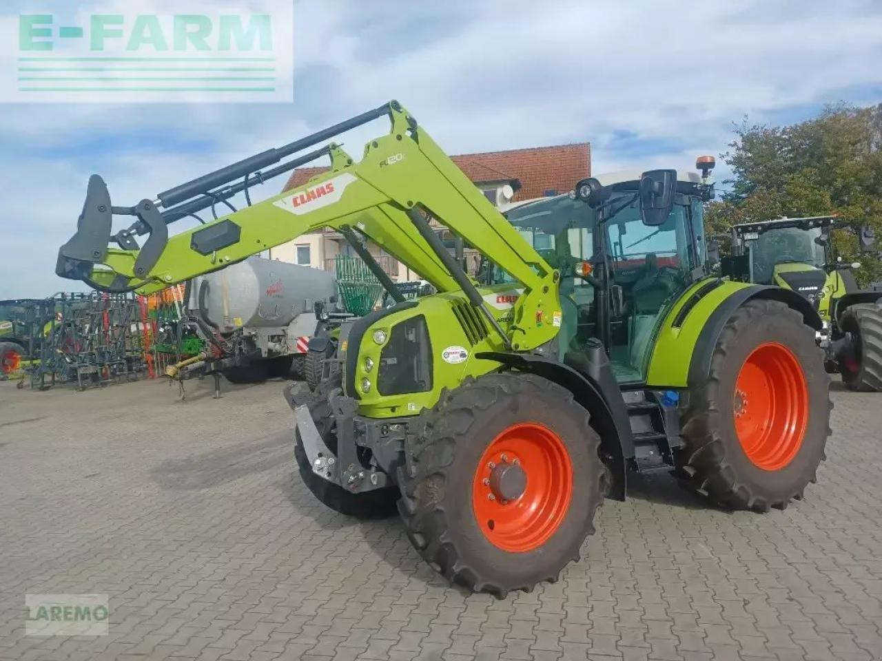 CLAAS arion 470 cis mit fl 120 c - Трактор: фото 1 CLAAS arion 470 cis mit fl 120 c - Трактор: фото 1