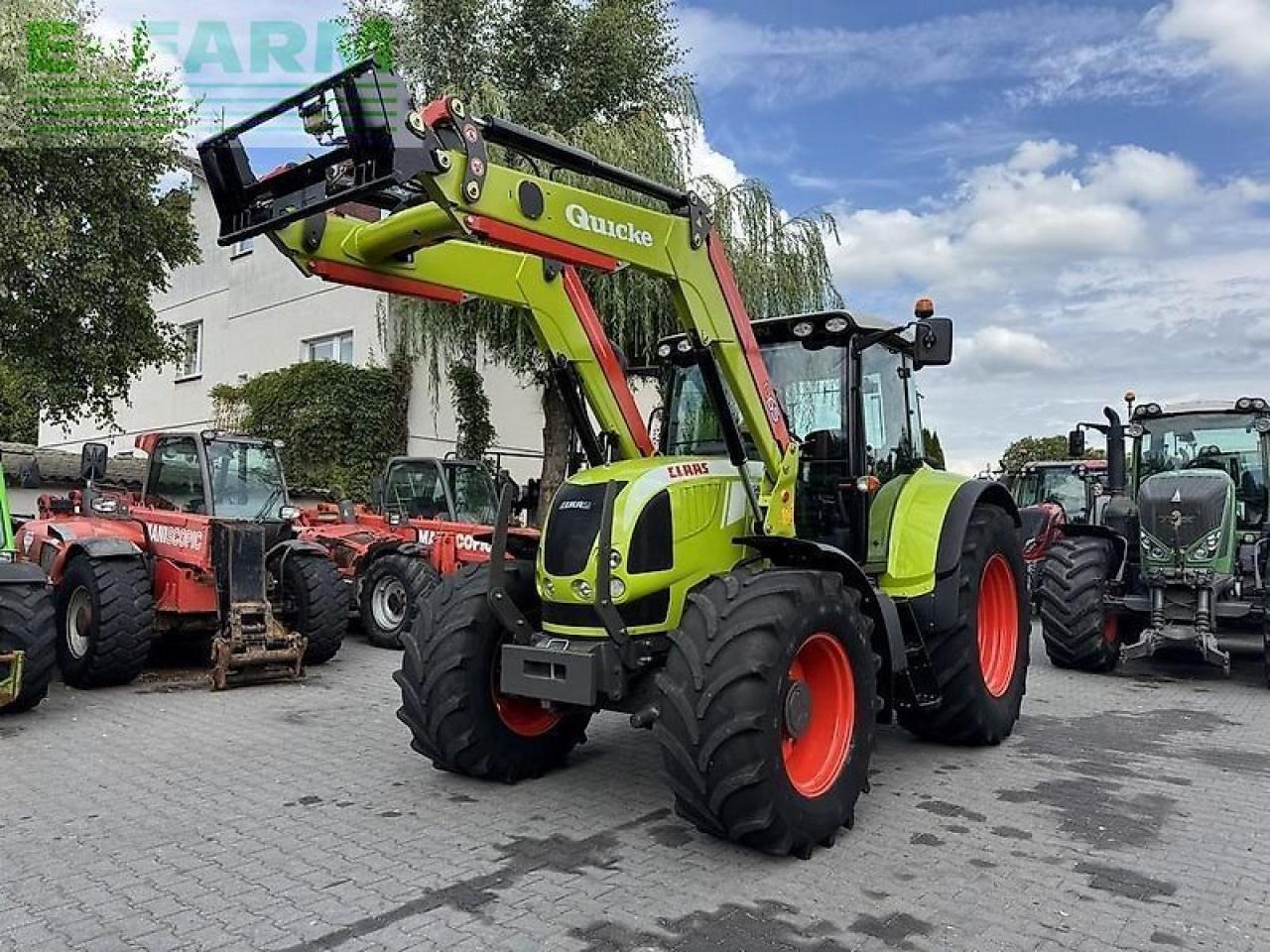 CLAAS arion 640 cis + quicke q65 CIS - Трактор: фото 1 CLAAS arion 640 cis + quicke q65 CIS - Трактор: фото 1