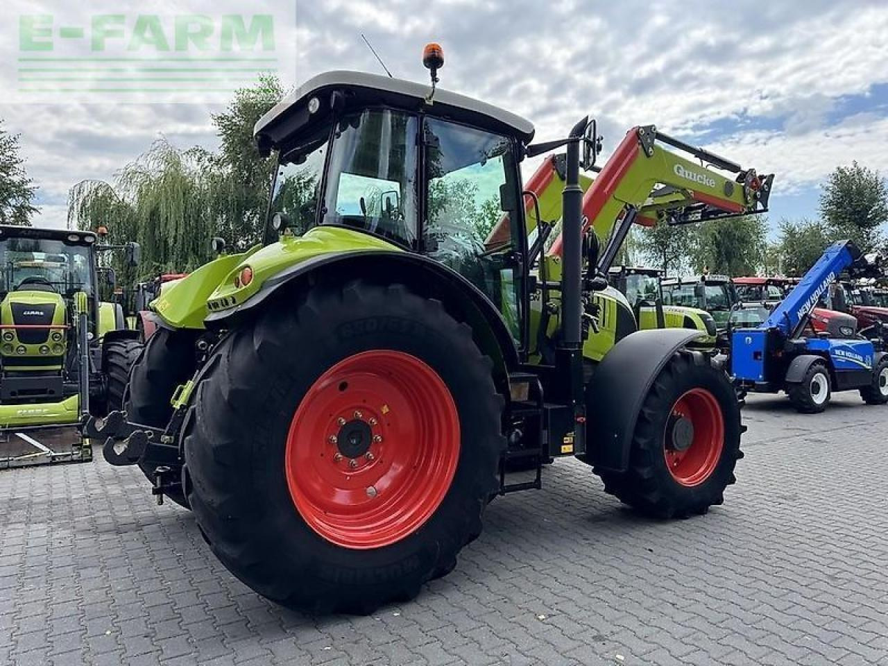 CLAAS arion 640 cis + quicke q65 CIS - Трактор: фото 5 CLAAS arion 640 cis + quicke q65 CIS - Трактор: фото 5