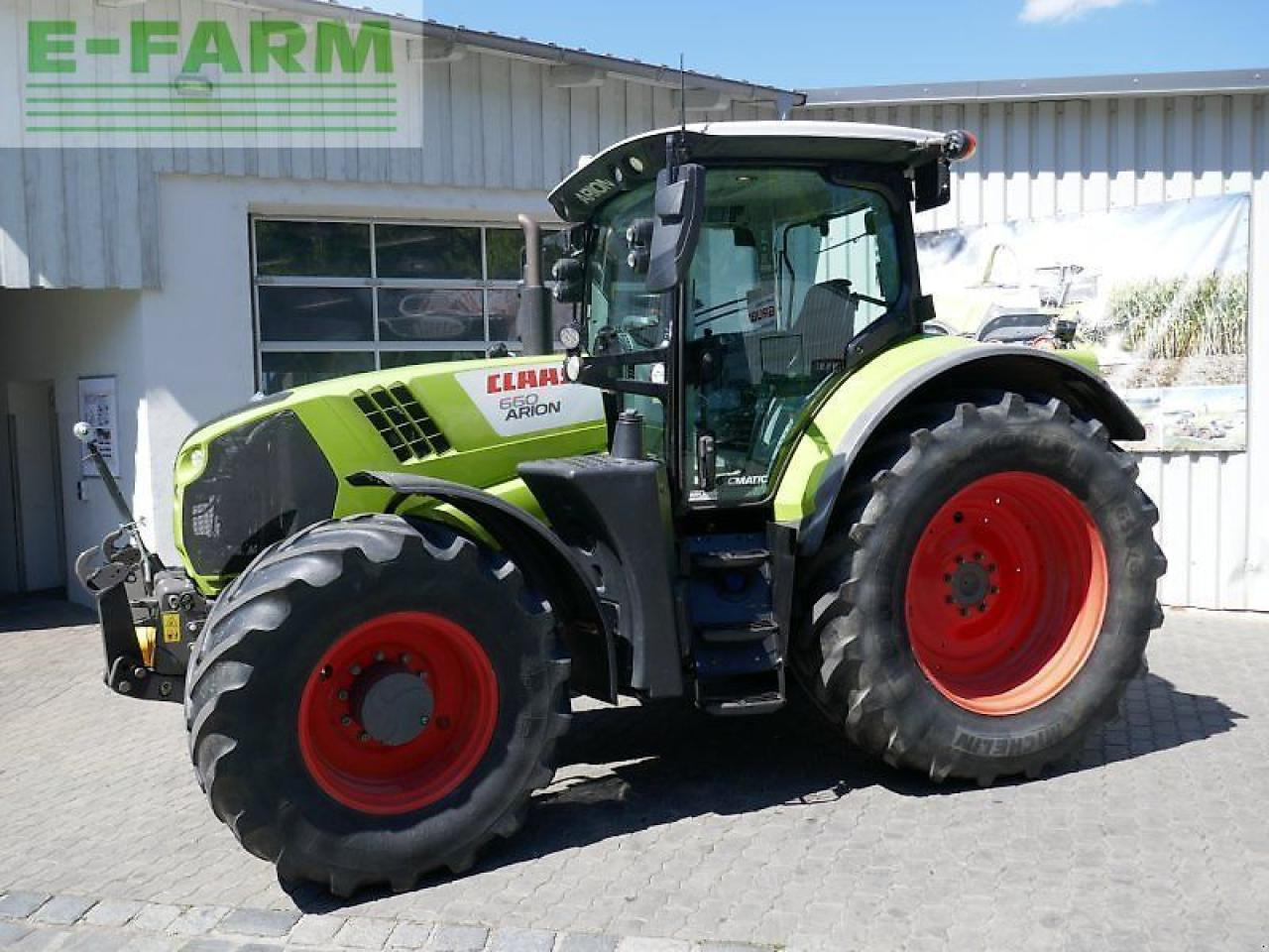 CLAAS arion 660 cmatic cebis CMATIC CEBIS - Трактор: фото 1 CLAAS arion 660 cmatic cebis CMATIC CEBIS - Трактор: фото 1