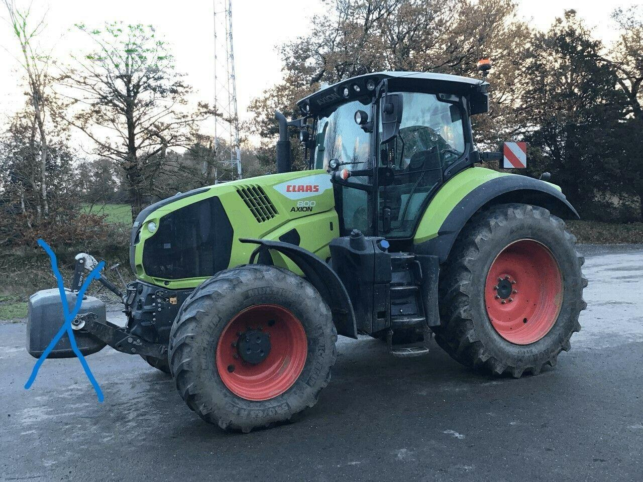 CLAAS axion 800 hexashift s5 - Трактор: фото 1 CLAAS axion 800 hexashift s5 - Трактор: фото 1