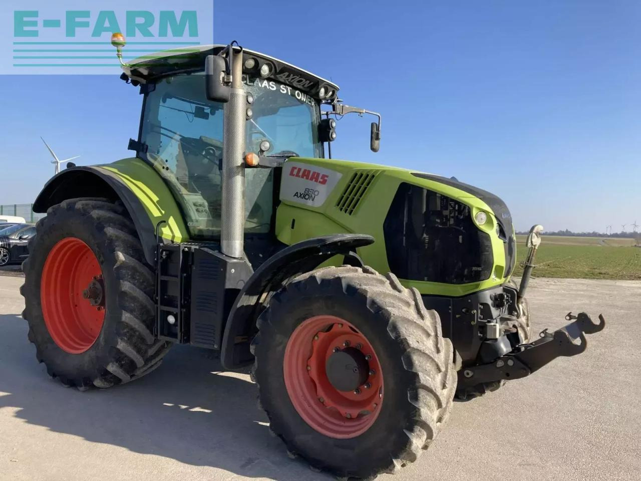 CLAAS axion 830 cebis - Трактор: фото 3 CLAAS axion 830 cebis - Трактор: фото 3