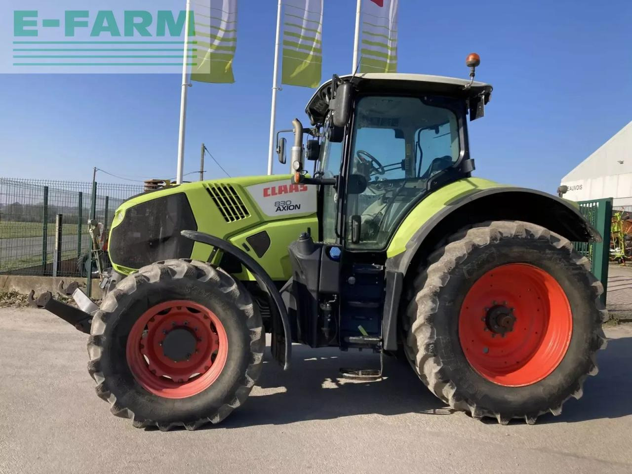 CLAAS axion 830 cebis - Трактор: фото 1 CLAAS axion 830 cebis - Трактор: фото 1