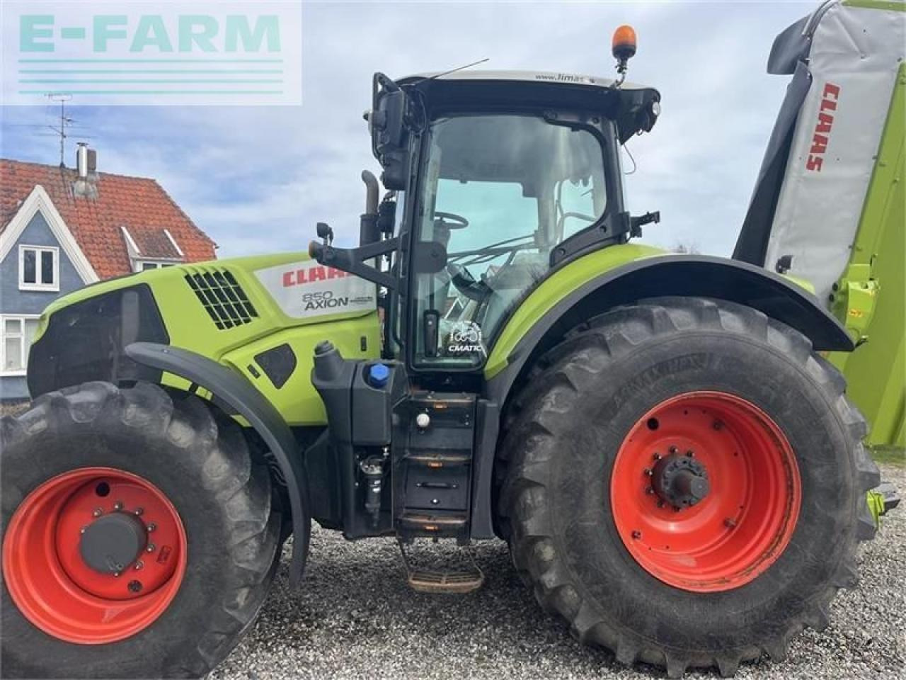 CLAAS axion 850 cmatic nye dæk CMATIC - Трактор: фото 3 CLAAS axion 850 cmatic nye dæk CMATIC - Трактор: фото 3