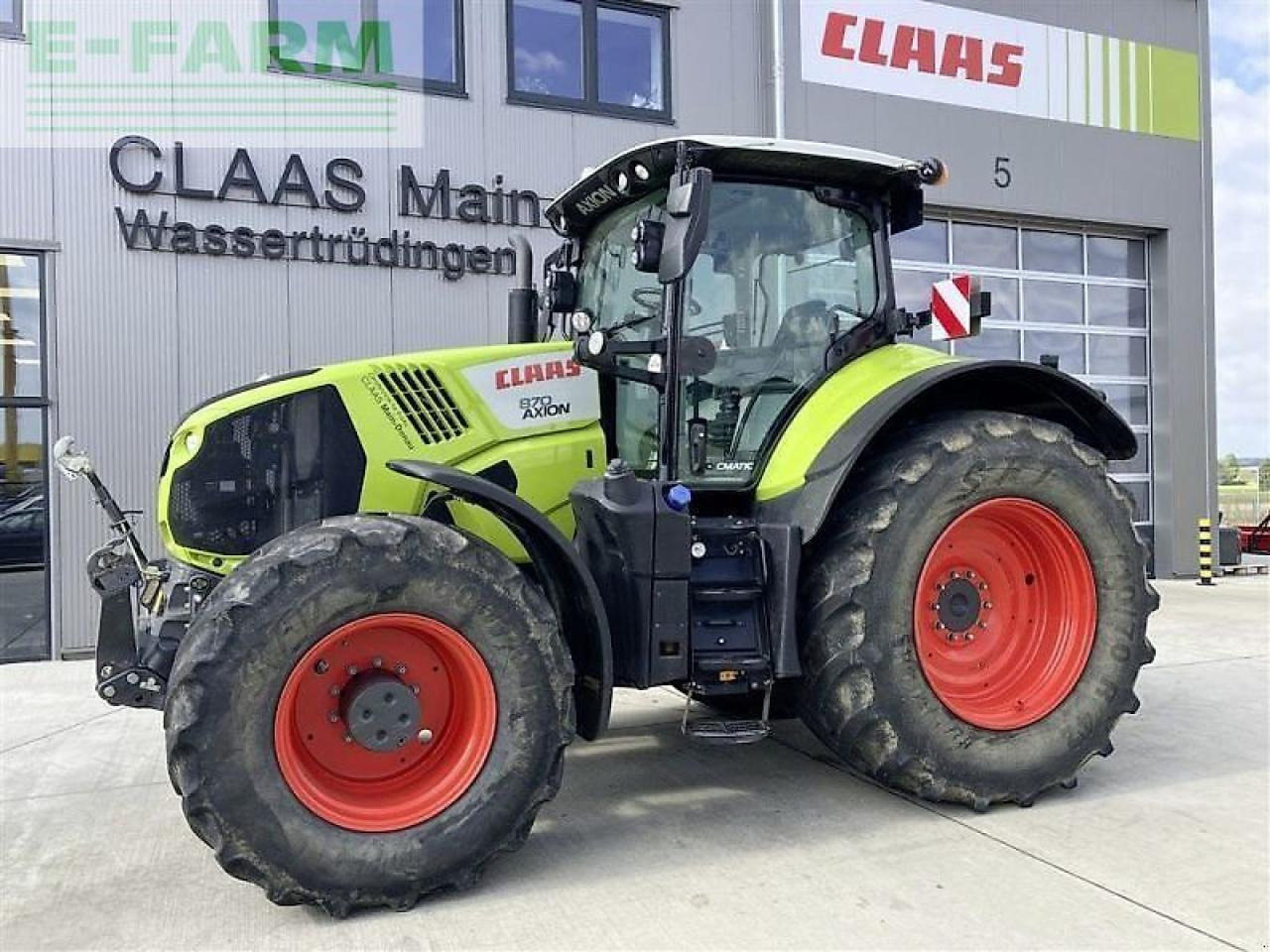 CLAAS axion 870 cmatic cebis CMATIC CEBIS - Трактор: фото 1 CLAAS axion 870 cmatic cebis CMATIC CEBIS - Трактор: фото 1