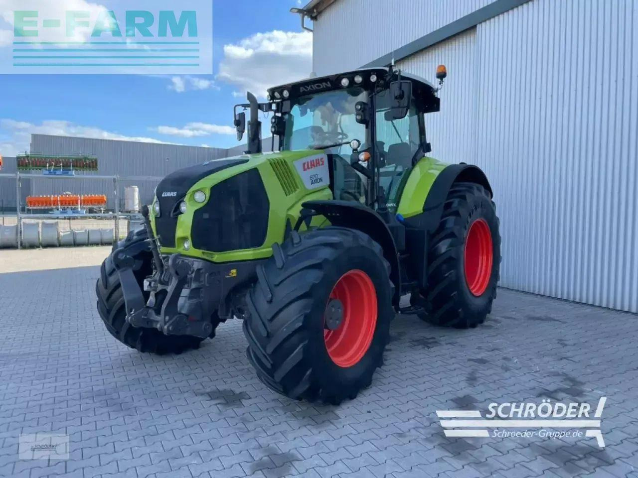 CLAAS axion 870 cmatic rtk CMATIC - Трактор: фото 5 CLAAS axion 870 cmatic rtk CMATIC - Трактор: фото 5