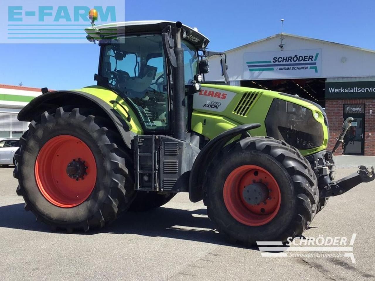 CLAAS axion 870 cmatic rtk CMATIC - Трактор: фото 2 CLAAS axion 870 cmatic rtk CMATIC - Трактор: фото 2