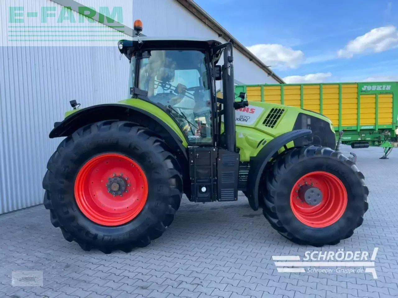 CLAAS axion 870 cmatic rtk CMATIC - Трактор: фото 2 CLAAS axion 870 cmatic rtk CMATIC - Трактор: фото 2