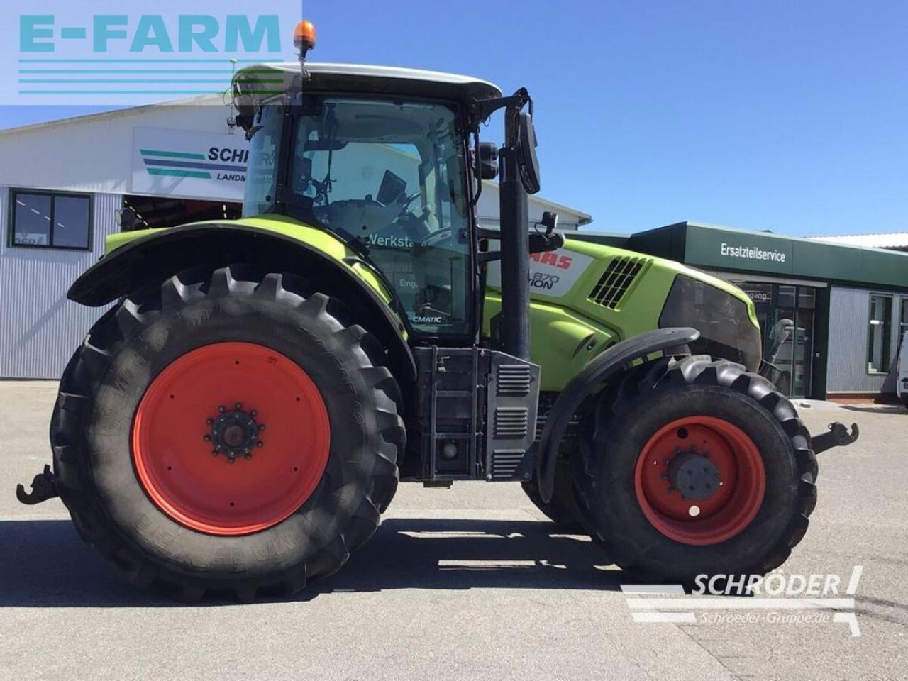 CLAAS axion 870 cmatic rtk CMATIC - Трактор: фото 4 CLAAS axion 870 cmatic rtk CMATIC - Трактор: фото 4